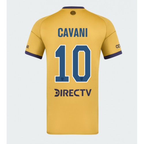 Stroje piłkarskie Boca Juniors Edinson Cavani #10 Koszulka Wyjazdowej 2025-26 Krótki Rękaw
